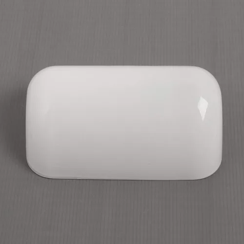 Vista 5 de Cubierta de repuesto para pantalla de lámpara de banqueros de vidrio blanco o cubierta de vidrio de repuesto para lámpara de escritorio de banquero