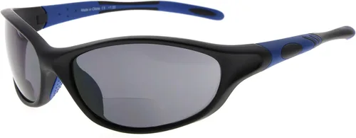 Vista 18 de Eyekepper TR90 Marco Bifocal Deportes Gafas de sol Béisbol Correr Pesca Conducción Golf Softbol Senderismo Lectores de sol