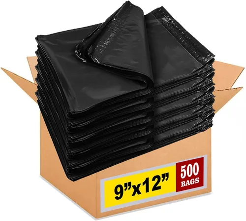 Vista 26 de iMBAPrice 14.5x19 Pulgadas Sobres Grandes #6 de Color Azul Verde 500-Pack, Bolsas de Envío y Embalaje de Polietileno, Autoadhesivas, Impermeables