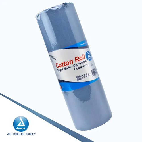 Vista 7 de Dynarex Rollo de algodón – Algodón no estéril, suave y absorbente en un rollo fácil de rasgar y usar, 1 libra, 12 x 56 pulgadas, blanco, 1 rollo