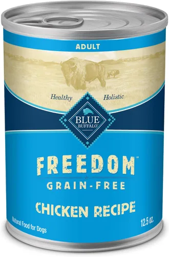 Vista 12 de Blue Buffalo Freedom - Alimento húmedo para perros sin granos, libre de glúteos ni conservantes artificiales, hecho con ingredientes naturales
