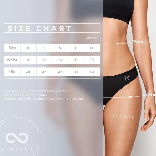 Vista 5 de Natrelax Women's Period Underwear Mid Rise Cotton Bikini Panties Menstrual Tagless Panty Moderate Absorbency 2 Pack