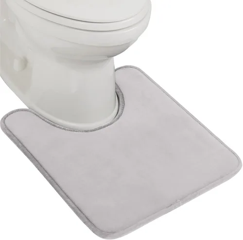 Vista 28 de GORILLA GRIP Tapete de Baño de Espuma Viscoelástica, Tapetes de Baño de Terciopelo Suave y Absorbente, Puntos Duraderos en la Parte Inferior