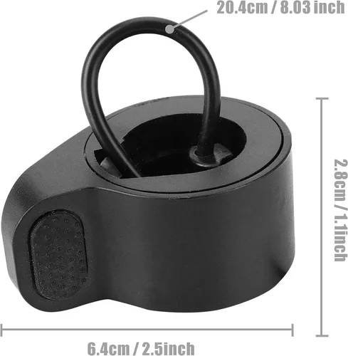Vista 2 de Accesorios del acelerador del acelerador Pieza de repuesto compatible para Xiaomi 1S M365 Pro Scooter eléctrico