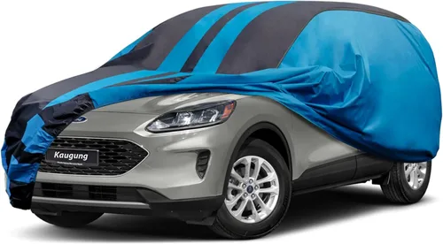 Vista 31 de Kaugung Funda impermeable para automóvil BMW Serie 3 (1999-2025), cubierta exterior completa para automóviles, ligera, resistente al sol, UV