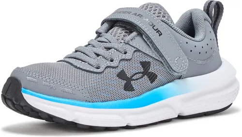 Vista 27 de Under Armour Tenis para correr Assert 10 con cierre alternativo para niños (001) Negro/Blanco/Blanco
