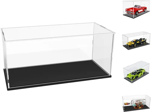 Vista 15 de Choowin Vitrina de acrílico para casco de Lego Star Wars para casco de Lego Capitán Rex, vitrinas de acrílico transparente grueso