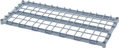 Vista 12 de Quantum Storage Systems 1848C-1 Estante de alambre extra para estantería de alambre de 18 pies de profundidad, acabado cromado, capacidad de carga