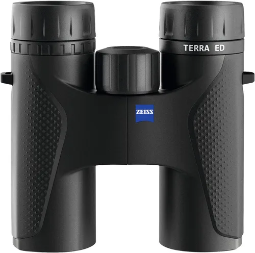 Prismáticos ZEISS Terra ED 8x32 Impermeables y Enfoque Rápido con Vidrio Recubierto para Claridad Óptima en Todas las Condiciones Climáticas para