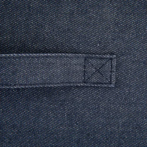 Vista 11 de Cajón de almacenamiento plegable de mezcla de algodón con asa, juego de 2, mezclilla