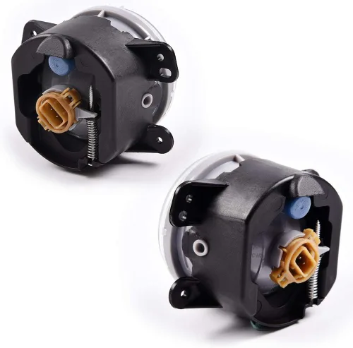 Vista 5 de PIT66 2 lámparas antiniebla de conducción de lente transparente compatibles con Dodge Charger Journey/Compatible con Jeep Grand Cherokee, Wrangler