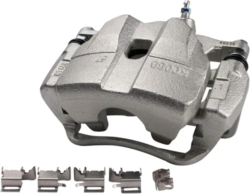 Vista 557 de TRQ Pinza de freno delantera izquierda con soporte lado del pasajero compatible con Ford Expedition Lincoln Navigator 2003-2006
