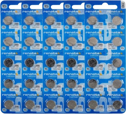 Vista 7 de Renata 390 SR1130SW Baterías – 1.55 V Óxido de Plata 390 Batería de reloj (2 unidades)