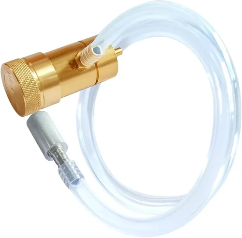 Vista 4 de Joywayus Sistema de inyección de oxígeno Kit de oxigenación de cerveza casera Piedra de difusión