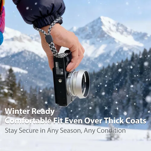 Vista 3 de Hukado Correa de mano para muñeca, paquete de 6 correas ajustables de nailon de 8 pulgadas, llavero para funda de teléfono celular, AirPods Pro 2