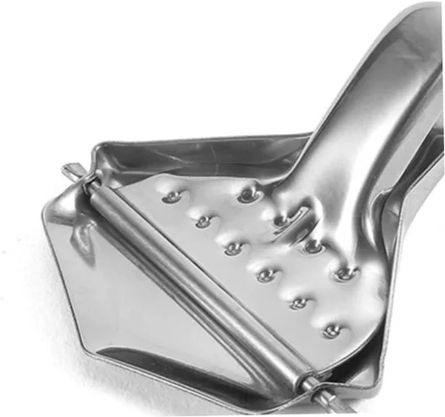 Vista 7 de Exprimidor manual de limón de acero inoxidable 2pcs para la prensa de frutas de la cocina del hogar con extracción y diseño eficientes de jugo