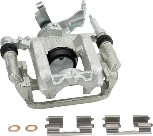 Vista 1387 de TRQ Pinza de freno delantera izquierda con soporte lado del pasajero compatible con Ford Expedition Lincoln Navigator 2003-2006