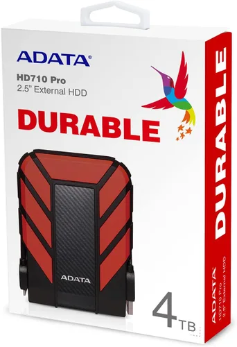 Vista 10 de ADATA HD710 Pro Disco duro externo – 2TB USB 3.2 Gen1 HDD portátil para juegos y almacenamiento de respaldo – IP68 impermeable y a prueba de polvo