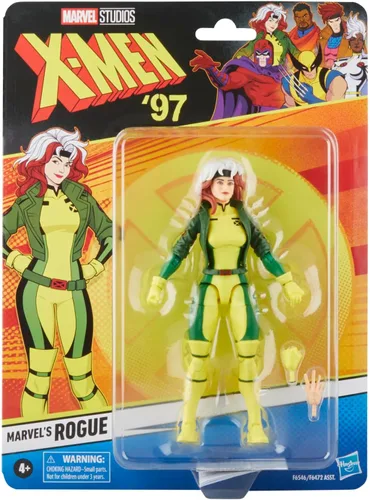 Vista 2 de Marvel Legends Series Rogue, X-Men '97 Figuras de acción coleccionables de 6 pulgadas