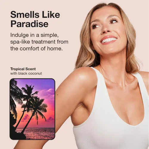 Vista 5 de Fake Bake Líquido autobronceador impecable, sin rayas, brillo natural de larga duración para todos los tonos de piel, bronceador sin sol, incluye