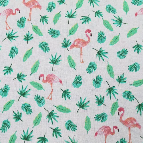 Vista 38 de Sheicon The Yard - Tela de lino de algodón de 60 pulgadas de ancho, tela estampada decorativa para proyectos de bricolaje y fabricación de manteles