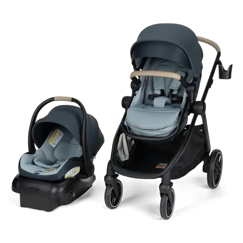 Vista 12 de Maxi-Cosi Zelia Pro Travel System Cochecito Combo - Caviar Caspio