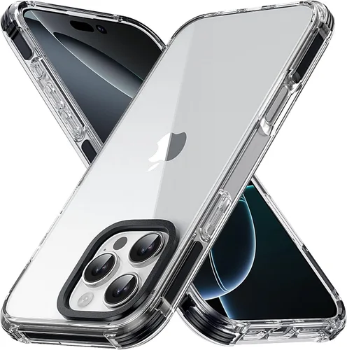 Vista 152 de Yriklso 3 en 1 Funda Magnética Fuerte para iPhone Air, 1X Protector de Pantalla + 1X Protector de Lente de Cámara, Cubierta Protectora a Prueba