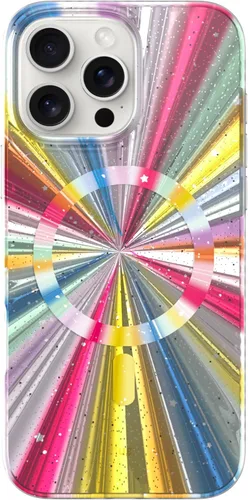 Vista 51 de LONLI Hue - para iPhone 15 Pro [Compatible con Magsafe] - Funda de teléfono floral dorada - [Amortiguador de 360° absorbente de impactos] - Funda