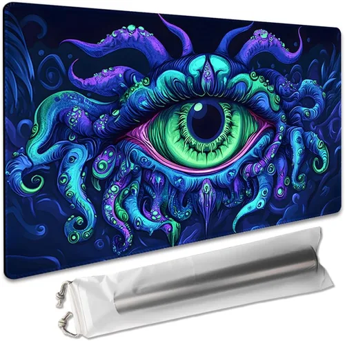 Vista 27 de Tapete de Juego de Mesa Premium de 24x14 pulgadas TCG Compatible con OCG CCG RPG MTG Tapetes de Juego, Alfombrilla de Ratón Tapete de Escritorio
