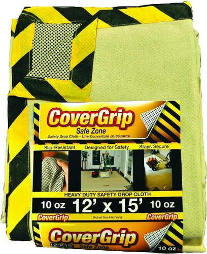 Vista 12 de Quick Drop - Paño de seguridad de lona de 8 onzas, 3.5 x 4 pies
