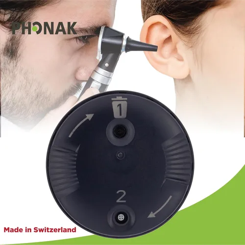 Vista 6 de Cerushield Disk v2.0 098-0445, filtros de protectores de cera de repuesto, accesorios compatibles con audífonos Phonak Audeo Marvel, Paradise
