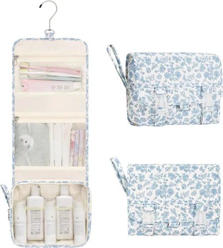 Vista 15 de Relavel Neceser colgante para viajar, 01 Negro, L