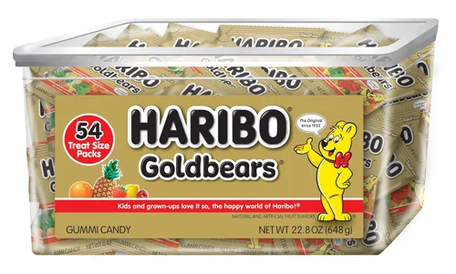 Vista 11 de Haribo Gummi Candy, Goldbears, 2 onzas (paquete de 4)