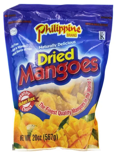 Vista 8 de Philippine Brand Mangos secos, 3.53oz (paquete de 2)