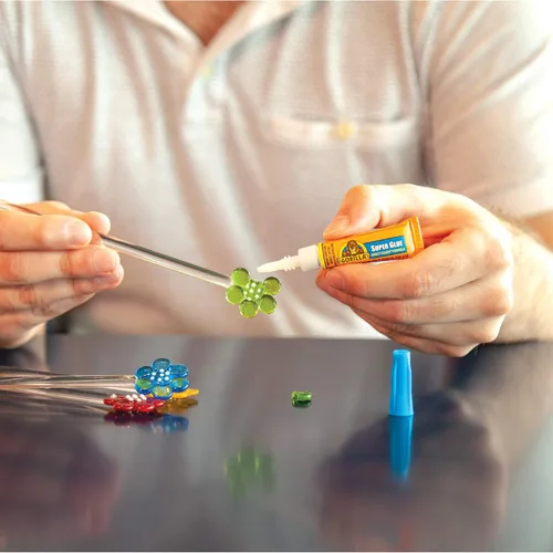 Vista 4 de Gorilla Super pegamento, pegamento transparente, cuatro tubos de 0.11 oz (paquete de 1) – multiusos y ajuste rápido para proyectos y reparaciones