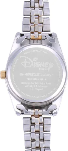 Vista 3 de Disney - Reloj analógico de cuarzo clásico para adultos, PlateadoAcero, Relojes para niños