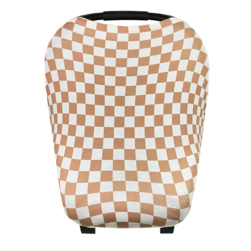Vista 10 de Copper Pearl Funda multiusos: fundas de asiento de automóvil, funda de lactancia y funda de cochecito para el sol, tela elástica, uso para todas