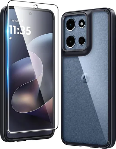 Vista 22 de FNTCASE para Motorola Moto G-Power-5G-2025 Funda: Protección contra Caídas de Grado Militar Anti Amarillamiento Cubierta de Teléfono Celular