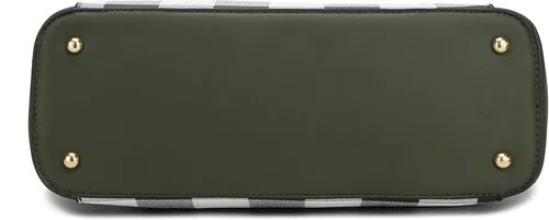 Vista 8 de MKF Collection - Juego de bolsa de mano para mujer, con cartera y asa superior, de piel vegana