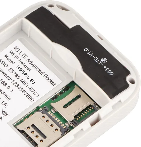 Vista 8 de Keenso Router inalámbrico conveniente y práctico de la red del bolsillo 4G WiFi para el material del ABS del negocio casero de Europa