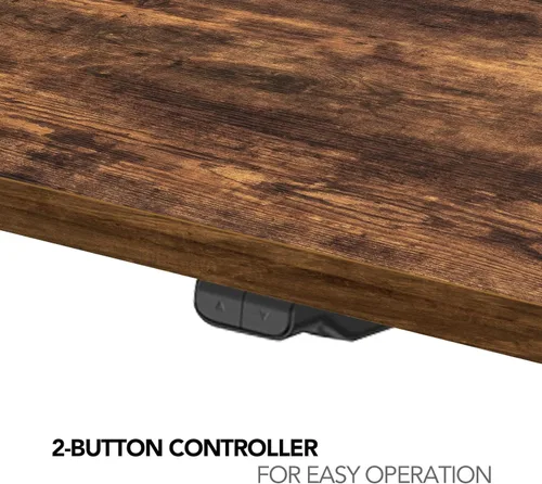 Vista 6 de FLEXISPOT Escritorio ajustable, escritorio eléctrico de pie, escritorio de pie para sentarse, tablero de escritorio completo para oficina en casa