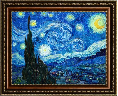 Vista 148 de ELITEART -Van Gogh (12x16, La noche estrellada)