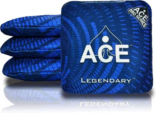 Vista 14 de Legendario Bolsos Cornhole ACE Pro + Kits PRO De doble lado, resbaladizos y pegajosos para todo clima Bolsa de descanso opcional y estuche