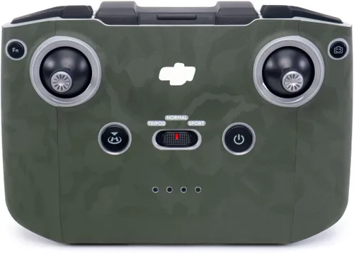 Vista 13 de Wrapgrade Funda compatible con DJI Mavic Air 2 Mando a distancia (Airforce Silver)