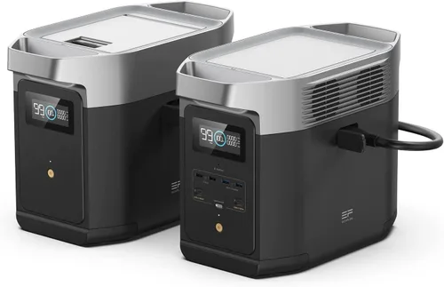 Vista 12 de EF ECOFLOW Generador solar DELTA 3 Classic con panel solar de 220 W, estación de energía portátil de batería LiFePO4 de 1024 Wh, salida USB-C