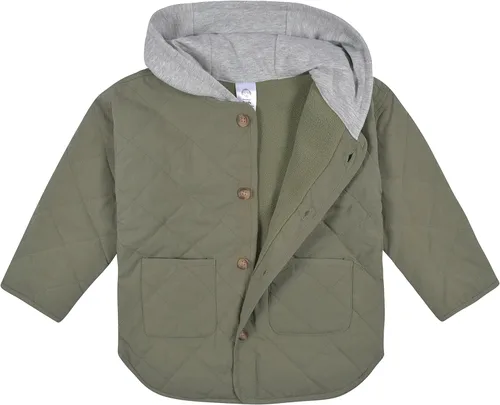 Vista 4 de Gerber Chaqueta acolchada con capucha para bebés y niños pequeños