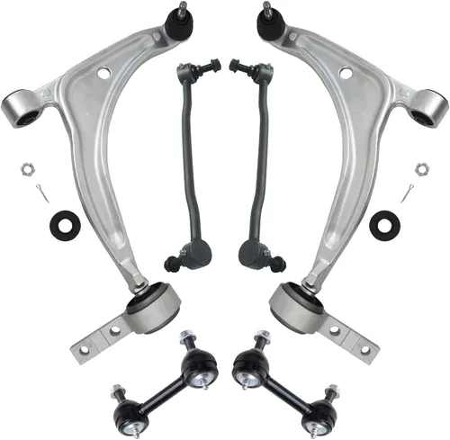 Vista 119 de Detroit Axle - Kit de brazos de control de extremo delantero RWD para Dodge Charger Challenger Chrysler 300, 2 brazos de control delantero