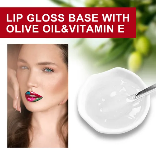 Vista 5 de Eakroo 2 unidades de base de brillo labial hidratante, material de aceite, base de maquillaje, base transparente antiadherente para brillo labial