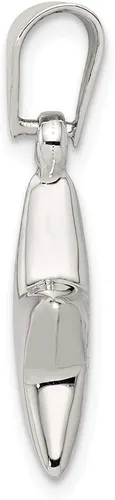 Vista 2 de Sonia Jewels Colgante de plata de ley 925 con dije de estrella - 0.906 in x 0.630 in, Metal