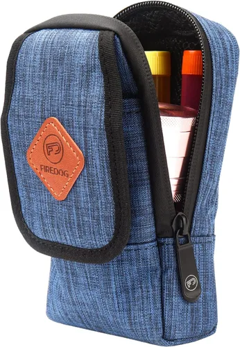 Vista 10 de FIREDOG Bolsa a prueba de olores, bolsa a prueba de olores para perro probada Mini bolsas de cruce para almacenamiento de viaje (negro)
